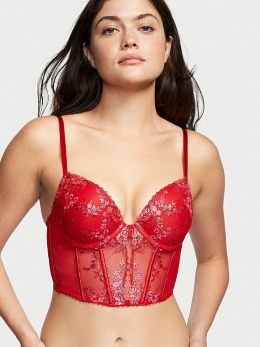 Victoria'secret Women Corset Red